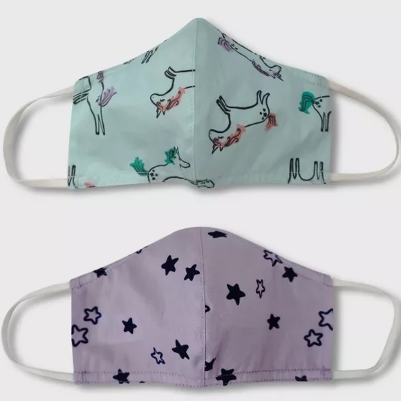 5 Girl's Face Masks 3 LOL Doll, 2 Cat & Jack - Picture 6 of 7